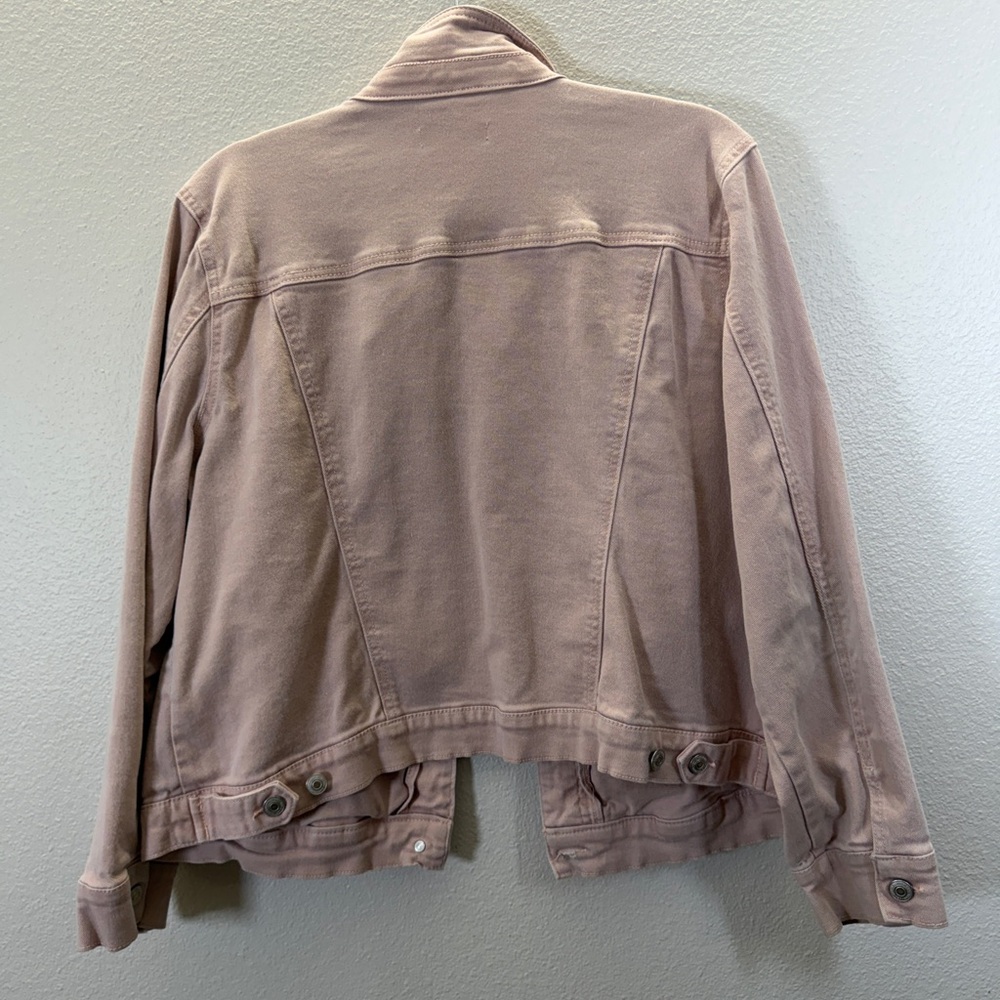 new directions Dusty Rose Denim Jacket - Picture 6 of 8